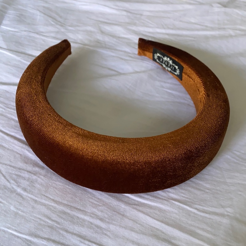 Velvet headband